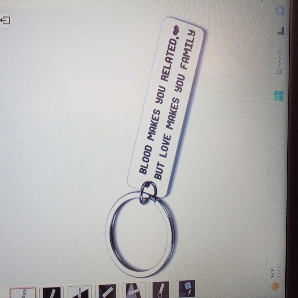 Unilirace Stainless steel Keychain